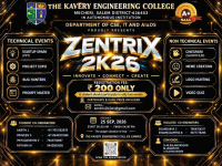 ZENTRIX 2K26 Technical Symposium Poster